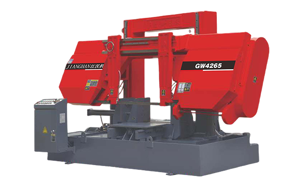 连州GW4265双柱龙门卧式带锯床