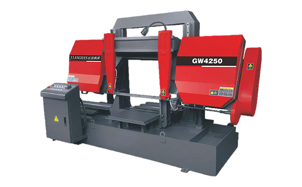 连州GW4250双柱龙门卧式带锯床