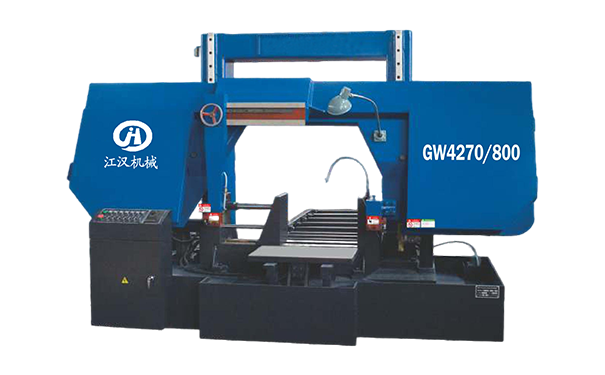连州GW4270/800双柱龙门卧式带锯床